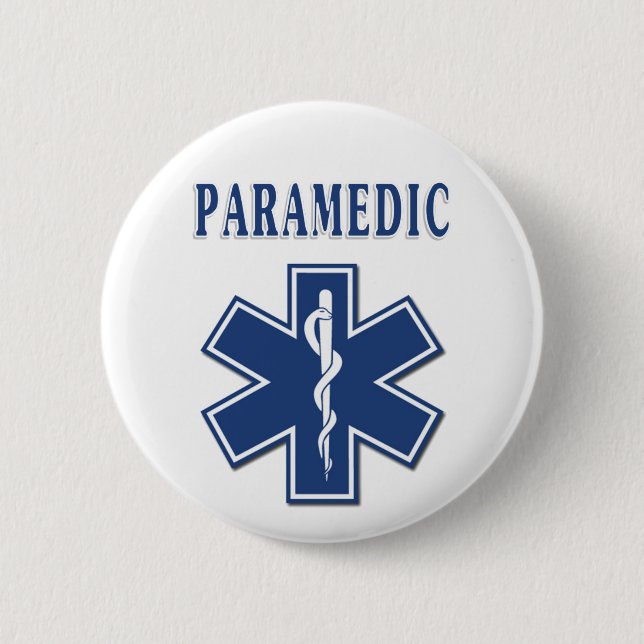 Paramedic EMS Button (Front)
