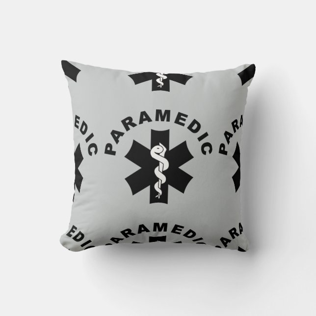 Paramedic EMS Logo Cushion (Front)