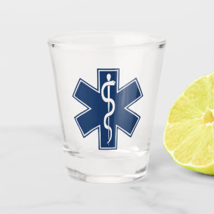 Paramedic EMT EMS Shot Glass