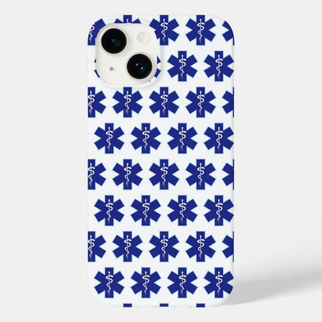 Paramedic EMT EMS Symbol Case-Mate iPhone Case (Back)