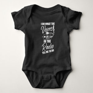 Paramedic EMT Gift Emergency Radio Ambulance Baby Bodysuit