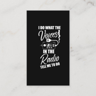 Paramedic EMT Gift Emergency Radio Ambulance Business Card