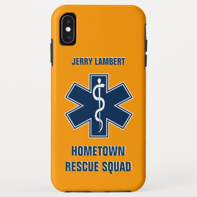 Paramedic EMT Name Template Case-Mate iPhone Case (Back)