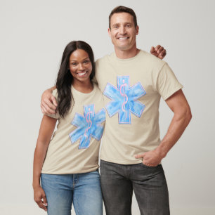 Paramedic EMT Pastel Tie Dye T-Shirt