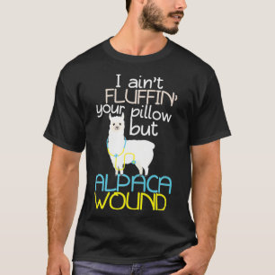 Paramedic Gift Alpaca Wound Care Nurse Trauma T-Shirt
