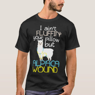 Paramedic Gift Alpaca Wound Care Nurse  Trauma T-Shirt
