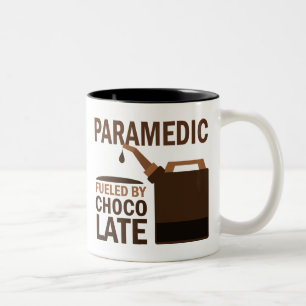 Paramedic Gift (Funny) Chocolate Two-Tone Coffee Mug