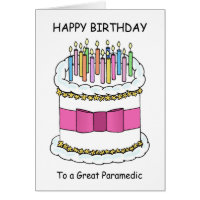 Paramedic Happy Birthday