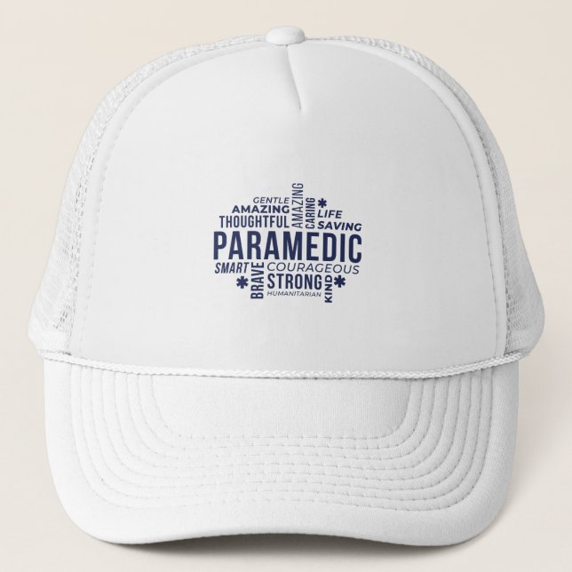 Paramedic Hero Trucker Hat (Front)