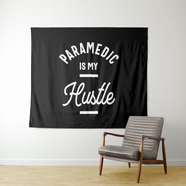 Paramedic Job Title Gift Tapestry (In Situ (Horizontal))