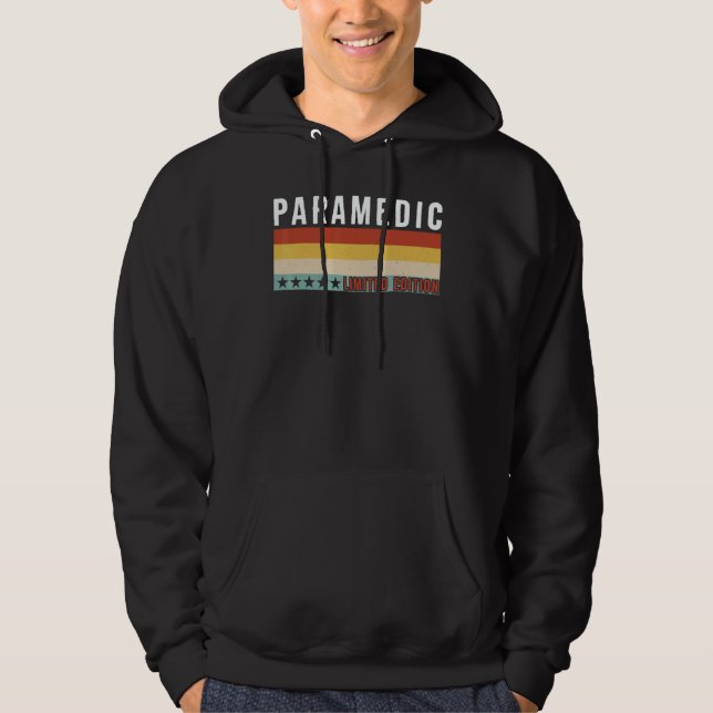 Paramedic Job Title Profession Worker Appreciation Hoodie (Front)