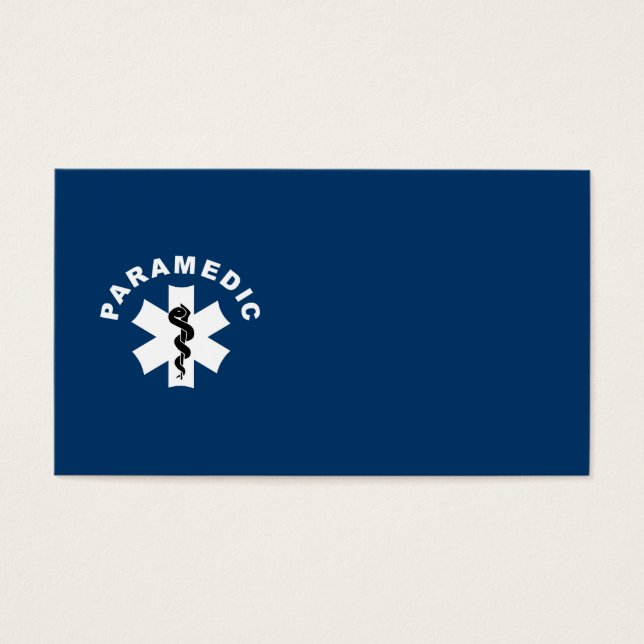 Paramedic Logo Theme (Front)