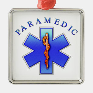 paramedic metal tree decoration