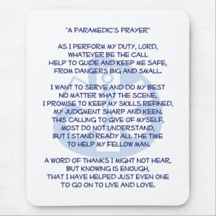 Paramedic mouse pad