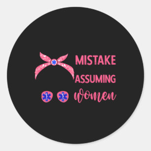 Paramedic Paramedic Classic Round Sticker