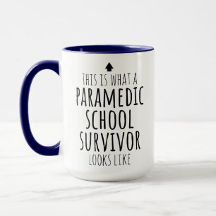 Paramedic School Survivor Personalised Mug