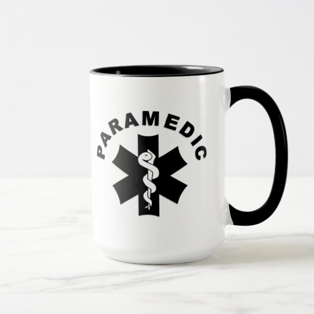 Paramedic Star of Life Mug (Right)