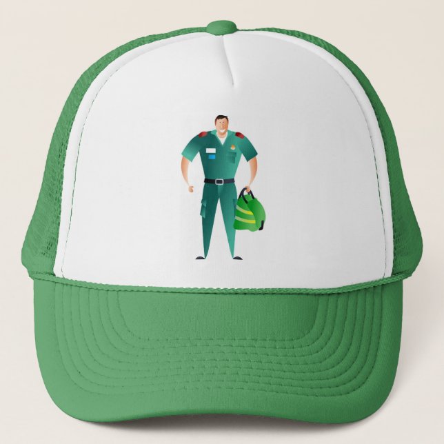 Paramedic Trucker Hat (Front)
