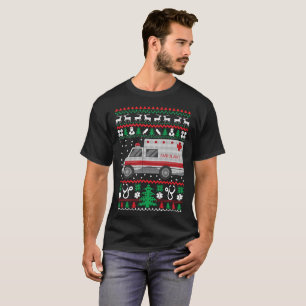 Paramedic Ugly Christmas Sweater Funny Holiday