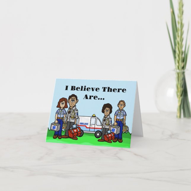 Paramedics Thank You Card (Front)
