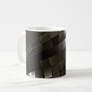Parametric Grid Flow Coffee Mug