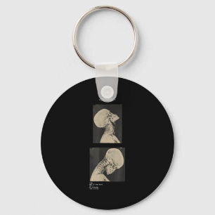 Paramore cropped headbanger x-ray doctors  key ring