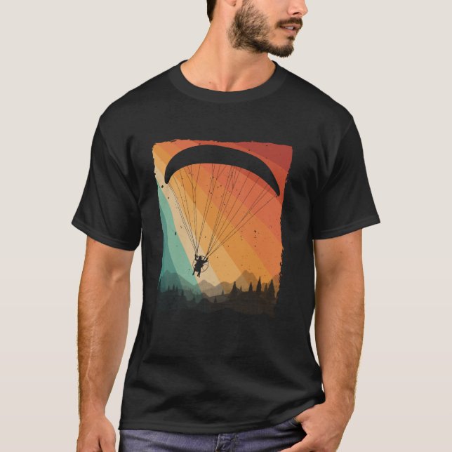 Paramotor Art For Men Women PPG Paramotoring Param T-Shirt (Front)