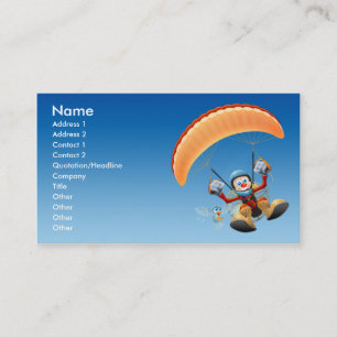 Paramotor Business Card - Regular