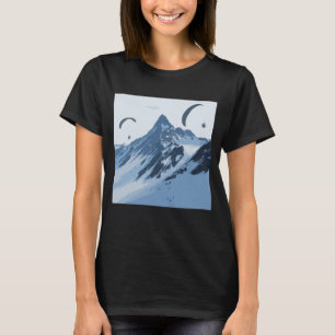 Paramotor Mountain Peak Flight T-Shirt