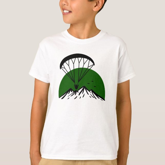Paramotor Retro Vintage T-Shirt (Front)
