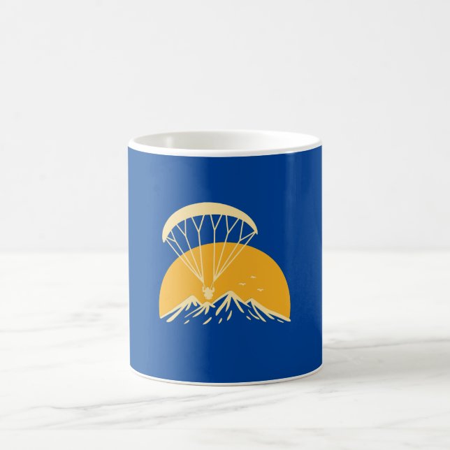 Paramotoring Retro Coffee Mug (Center)