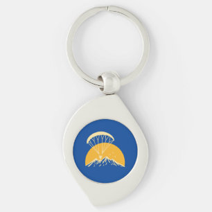 Paramotoring Retro Key Ring