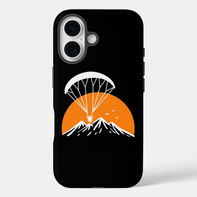 Paramotoring Retro Vintage Case-Mate iPhone Case (Back)