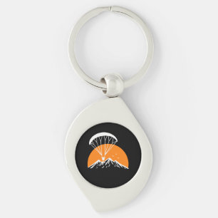 Paramotoring Retro Vintage Key Ring