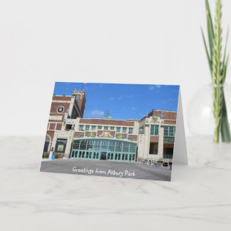 Paramount Theatre / Theatre Asbury Park NJ Card