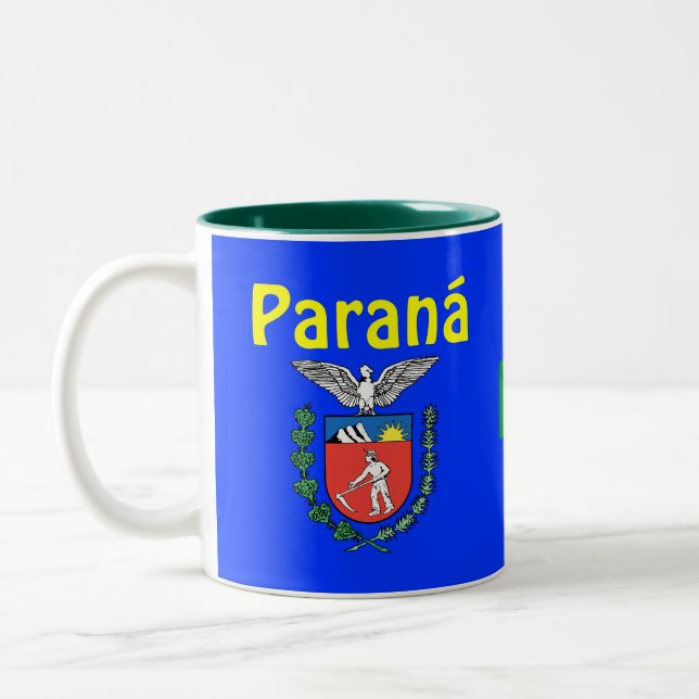 Paraná, Brazil State Coffee Mug  Caneca do Paraná (Left)