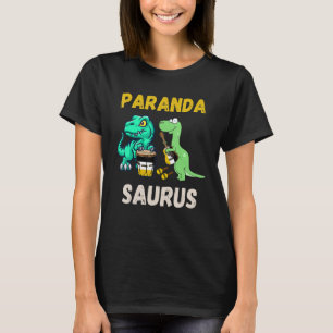 Parandasaurus Dinosaurs Playing Garifuna Drum And T-Shirt