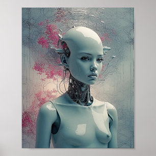 Paranoid Android - Dynamic Surreal Art Poster