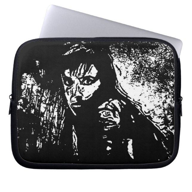 Paranoid Day Laptop Sleeve (Front)