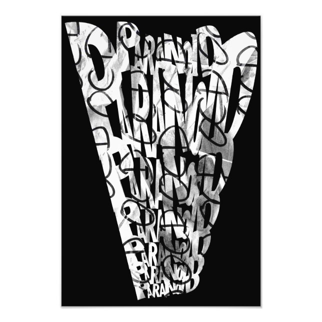 PARANOID! Graphic Poster ( OCD version ) (Front)