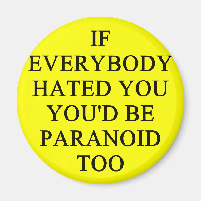 PARANOID MAGNET (Front)
