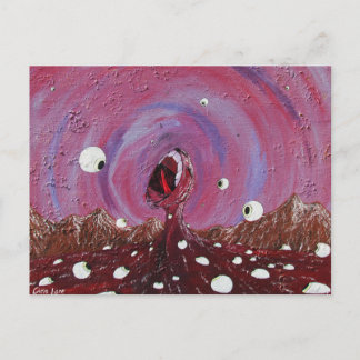 Paranoid painting postcards