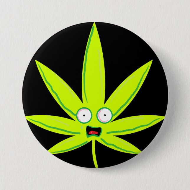 Paranoid Pot Pin (Front)