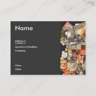 Paranoid the More I See Business Card