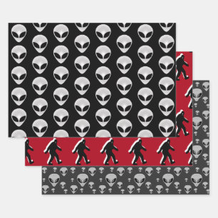 Paranormal Bundle Wrapping Paper Sheet