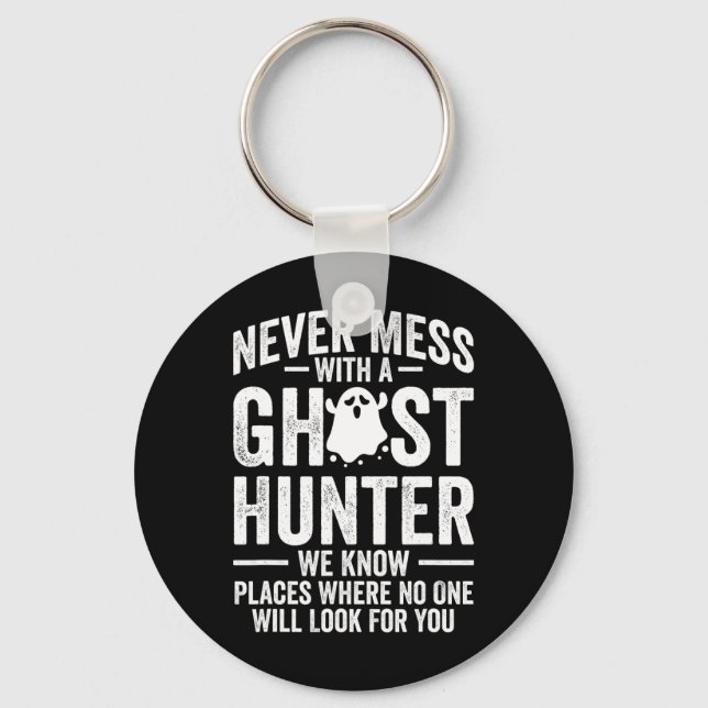 Paranormal Evp Hunting Ghost Hunter Adventures 2  Key Ring (Front)