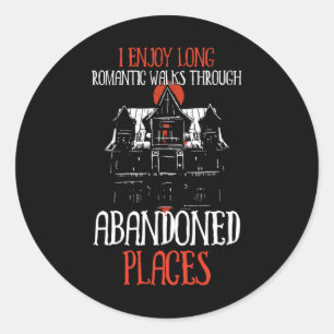 Paranormal Evp Hunting Ghost Hunter Adventures 5 Classic Round Sticker