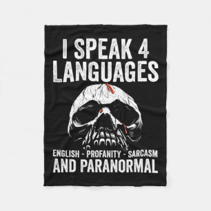 Paranormal Evp Hunting Ghost Hunter Adventures 6  Fleece Blanket