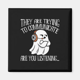 Paranormal Evp Hunting Ghost Hunter Adventures Magnet