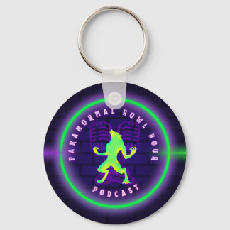 Paranormal Howl Hour Keychain